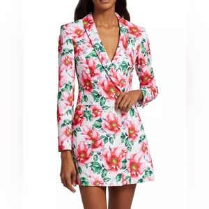 Alice + Olivia Latoya Floral Minidress size 4 NWT